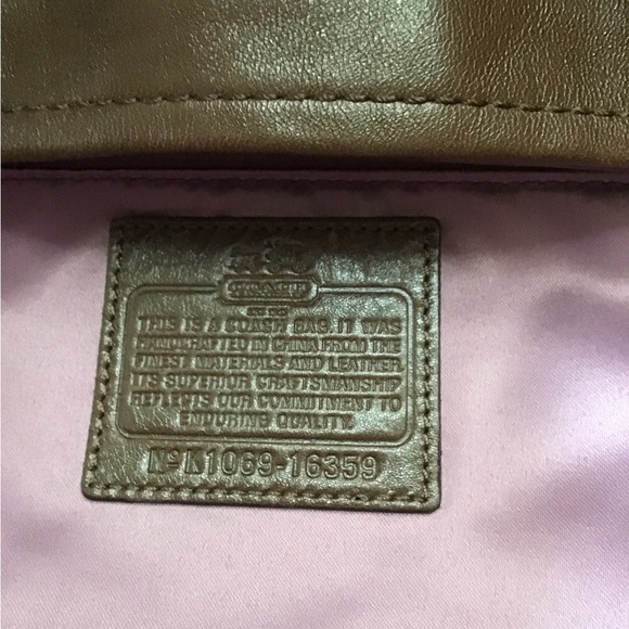 Coach Madison Sophia Dark Brown  Leather Satchel - Picture 4 of 16